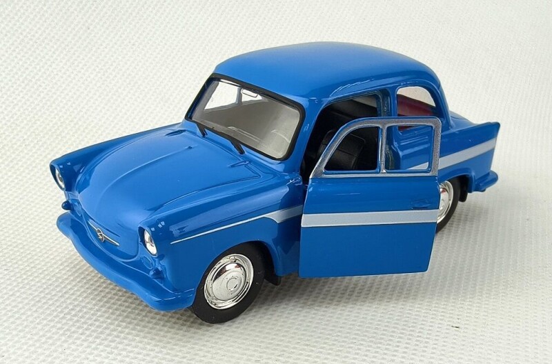 Welly Trabant P50 / P60 1:34 modrý